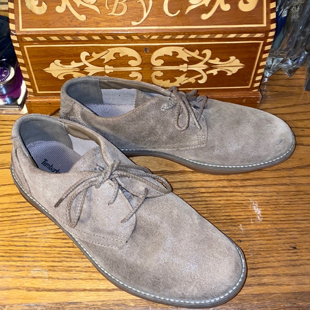 Timberland suede dress shoes